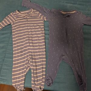 Striped and Patterned Kids One Piece Set